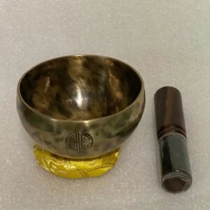 Mini Singing Bowl – Handmade 11cm Travel Sound Bowl Mini singing bowl and striker for travel meditation