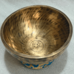 8 Inch Jhumka Singing Bowl – Handmade Tibetan Sound Healing Bowl - Image 5
