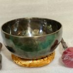 Extra Large Tibetan Singing Bowl – Handmade 25cm Full Moon Bowl