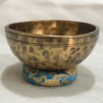 8 Inch Jhumka Singing Bowl – Handmade Tibetan Sound Healing Bowl - Image 2
